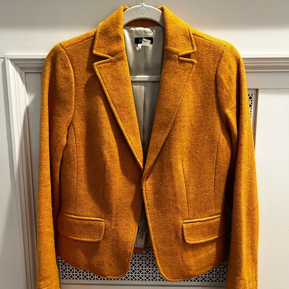 J. Crew Tweed Blazer